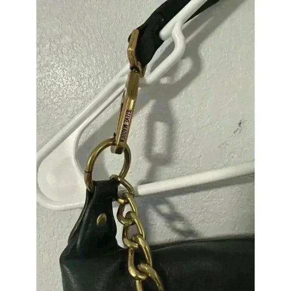 Steve Madden black small ‎ purse decorative chain - Picture 4 of 10